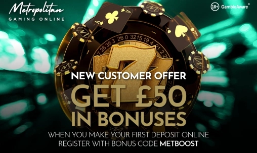 New Customer Offer: Get £50 in Bonuses